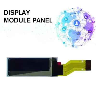 12Pin 0.91" 12832 128x32 12P SSD1306 Serial SPI PMOLED OLED Display Module Panel For Nano S