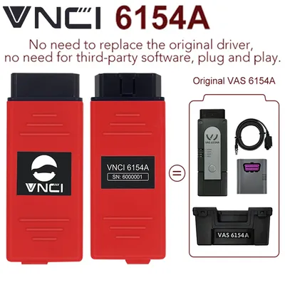 VNCI 6154A VNCI6154A Support latest version ODIS Software And CAN FD DoIP Protocol Original Drive