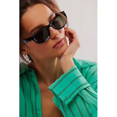 Beach Baby Rectangle Sunglasses at Free People in G15