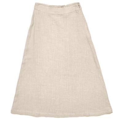 Mazine - Women's Linen Midi Skirt - Rock Gr XS beige Image