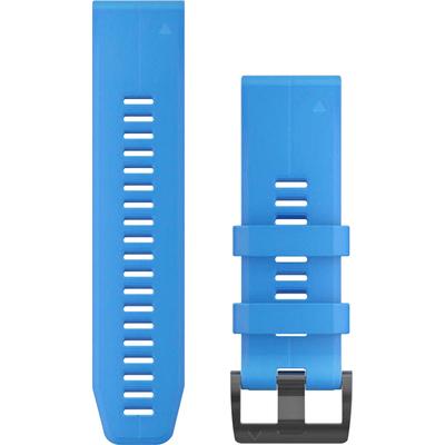 GARMIN Wechselarmband "Ersatzarmband QuickFit 26 mm Silikon", blau (hellblau), 26mm, Garmin D2 Delta PX, fenix 5x, fenix