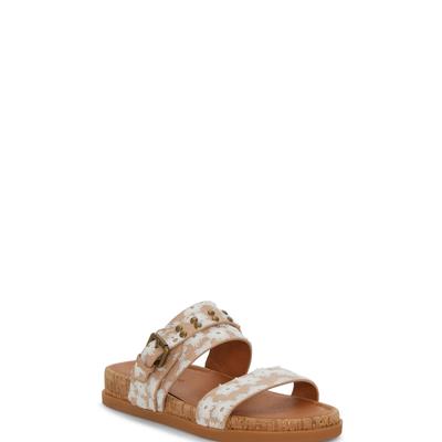 Lucky Brand Dineesa Sandal - Women's Accessories Shoes Sandals in Medium Beige, Size 8.5