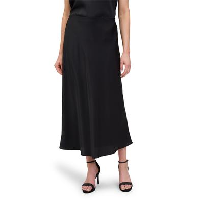 Maxirock VERA MONT "Vera Mont Satinrock wadenlang", Damen, Gr. 40, schwarz, Satin, Obermaterial: 100% Polyester., elegant, gerade lang, Röcke, Material Image