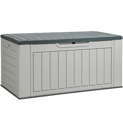 Moasis 150/160/180/230 Gallon Water Resistant Resin Lockable Deck Box