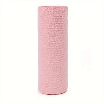 TEMU 20-pack Microfiber Cloth Towels - Reusable, Absorbent, Rust Resistant Kitchen Towels, Multipurpose Household Cleaning Supplies, Pink/grey/blue Image