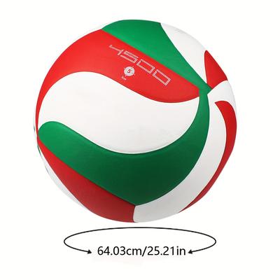 TEMU 1 Volleyball, Pu, 18pcs Of Special Shaped Skins, High-end Indoor Volleyball, Used For And Training, Official Size 5