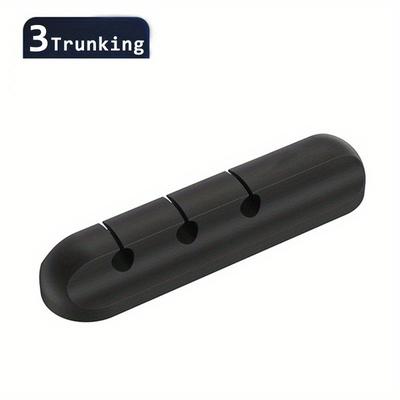 TEMU 1pc 3/5holes, Wire Slot Multifunctional Cable Organizer, Usb Cable Fixing , Life Tools