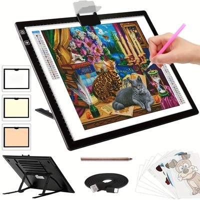 TEMU Rechargeable A3 Pad Stand And , -in 2500 Mah Battery, 3 6 Drawing