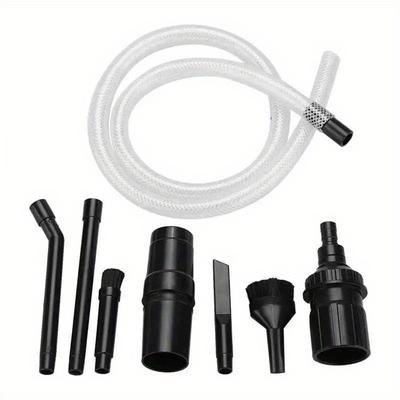 TEMU 8pcs Vacuum Cleaner Attachment Kit Mini Micro Tool Car Vehicle Cleaning Kit 28mm 32mm Universal Vacuum Cleaner Attachments