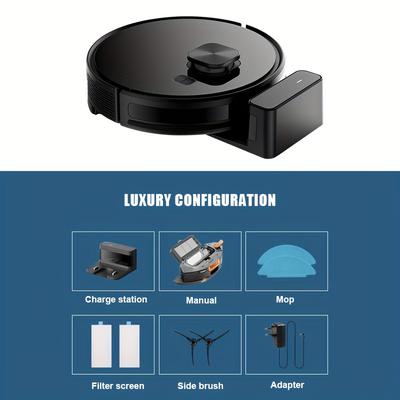 TEMU Laser Robot Vacuum Cleaner