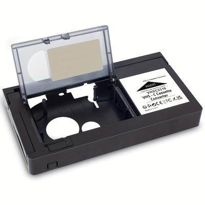 TEMU 2023 Convertease Vhs-c Adapter: Effortlessly & Videos - Battery Optional, Excludes 8mm/minidv/hi8