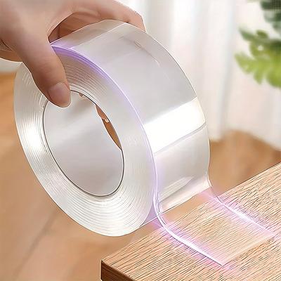 TEMU 2pcs 16.4ft Ultra - Strong Double - Sided Tape: Waterproof And , Ideal Adhesive For Wall Stickers And Heavy - Duty Appliances In Home Improvement