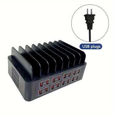 TEMU 16 Port Usb With 8 Phone Storage Stand Charger 150w Digital Product Fast Charger