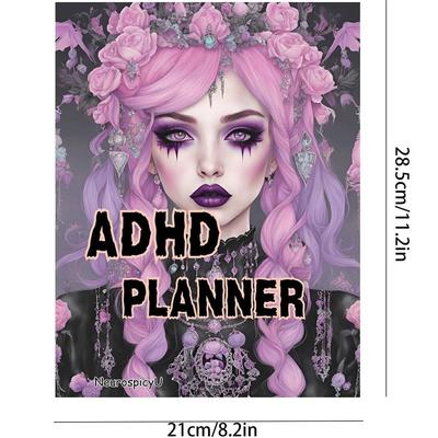 TEMU 1pc Planner For Adults - Design, Daily Management, Suitable For Women, Men, Students, And Teens