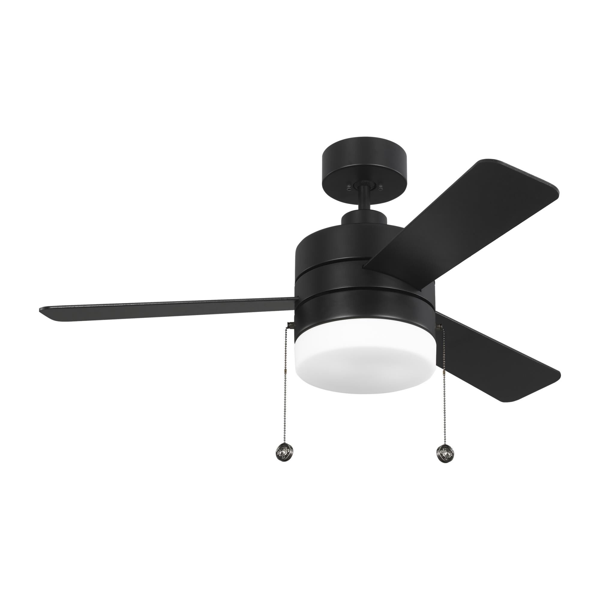 Generation Lighting Syrus 44 Inch Ceiling Fan with Light Kit - 3SY44MBKD