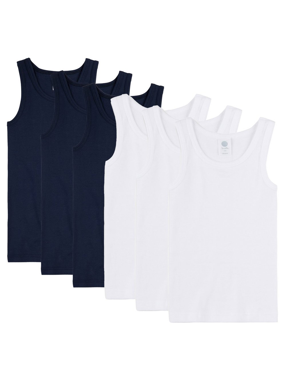 Sanetta Unterhemd 6er Pack Jungen mehrfarbig, 128 Image