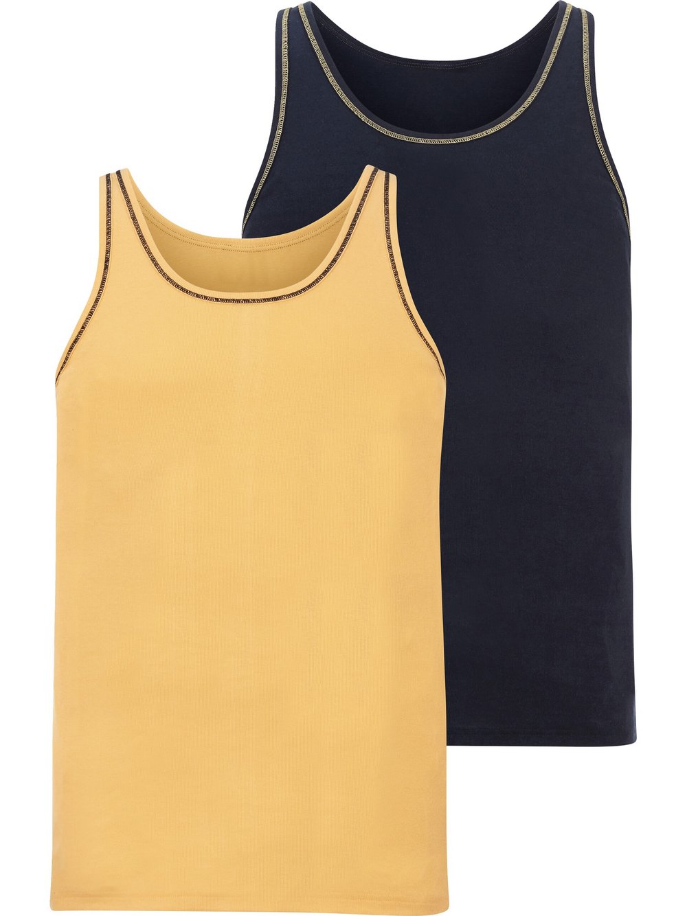 BABISTA 2er Pack Unterhemd Herren blau, L Image