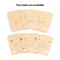 3 stücke Gitarren hals Shims Solid Ahorn Holz Gitarren hals Shim 0.25/0.5/1 Grad Gitarren hals platte Werkzeug für die Reparatur von Gitarren bass