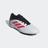 Fußballschuh ADIDAS PERFORMANCE "COPA PURE 3 CLUB IN", Gr. 43, weiß (cloud weiß, lucid rot, core schwarz), Synthetik, Textil, sportlich, Schuhe