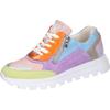 Keilsneaker WALDLÄUFER "H-AJALA", Damen, Gr. 6 (39), bunt (multicolor), Nubukleder, Lackleder, Veloursleder, Glattleder, sportlich, Schuhe Sneaker, Profilsohle, H-Weite, Freizeitschuh, Halbschuh, Schnürschuh