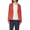Outdoorjacke S.OLIVER BLACK LABEL, Damen, Gr. 42, rot, Obermaterial: 80% Polyester, 20% Wolle. Futter: 51% Viskose, 49% Polyester, unifarben, casual, regular fit taillenbedeckt, Langarm gerader Abschluss, Jacken, mit Reverskragen