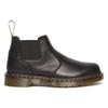Chelseaboots DR. MARTENS "2976 LO", Damen, Gr. 42, schwarz, Leder, klassisch, Schuhe, Chukka, Boots, Schlupfstiefel mit Stretcheinsatz