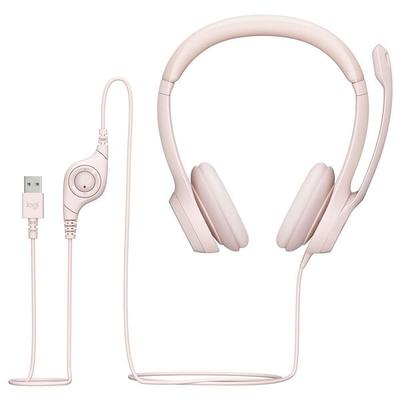 Logitech Headset »H390 rosa« rosa