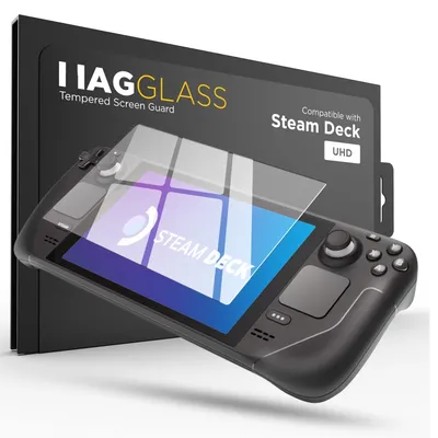 Screen Protector for Steam Deck 7Inch 9H Tempered Glass Film Anti-Scratch HD Clear for Steam Deck