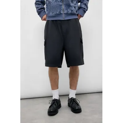 BDG Black Ripstop Cargo Shorts - Black XL at Urban Outfitters