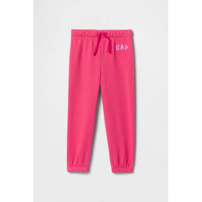 Gap Girls Pink Logo Pull On Fleece-Lined Joggers (6mths-5yrs) - Pink