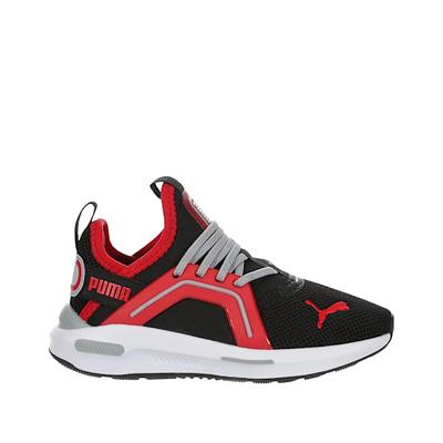 Puma Boys Little Kid Softride Enzo 5 Slip On Sneaker Running Sneakers - Black Size 1M