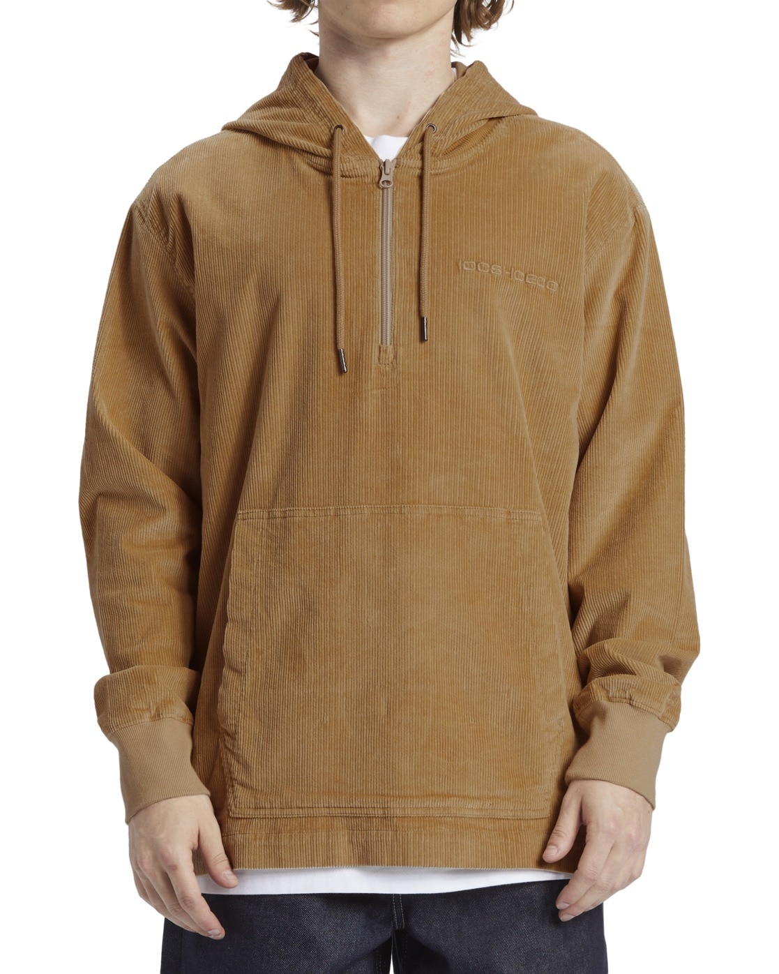Kapuzensweatshirt DC SHOES "Belview", Herren, Gr. M, beige (incense), 98% Baumwolle, 2% Elasthan, Sweatshirts