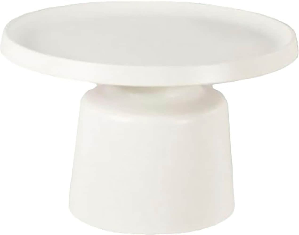 Couchtisch PAROLI, weiß (weiß, weiß, weiß), B:70cm H:43cm T:70cm, Tische, Couchtisch