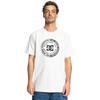 T-Shirt DC SHOES "DC Corpo", Herren, Gr. M, grau (snow heather), 75% Baumwolle, 25% Baumwolle, Kurzarm, Shirts