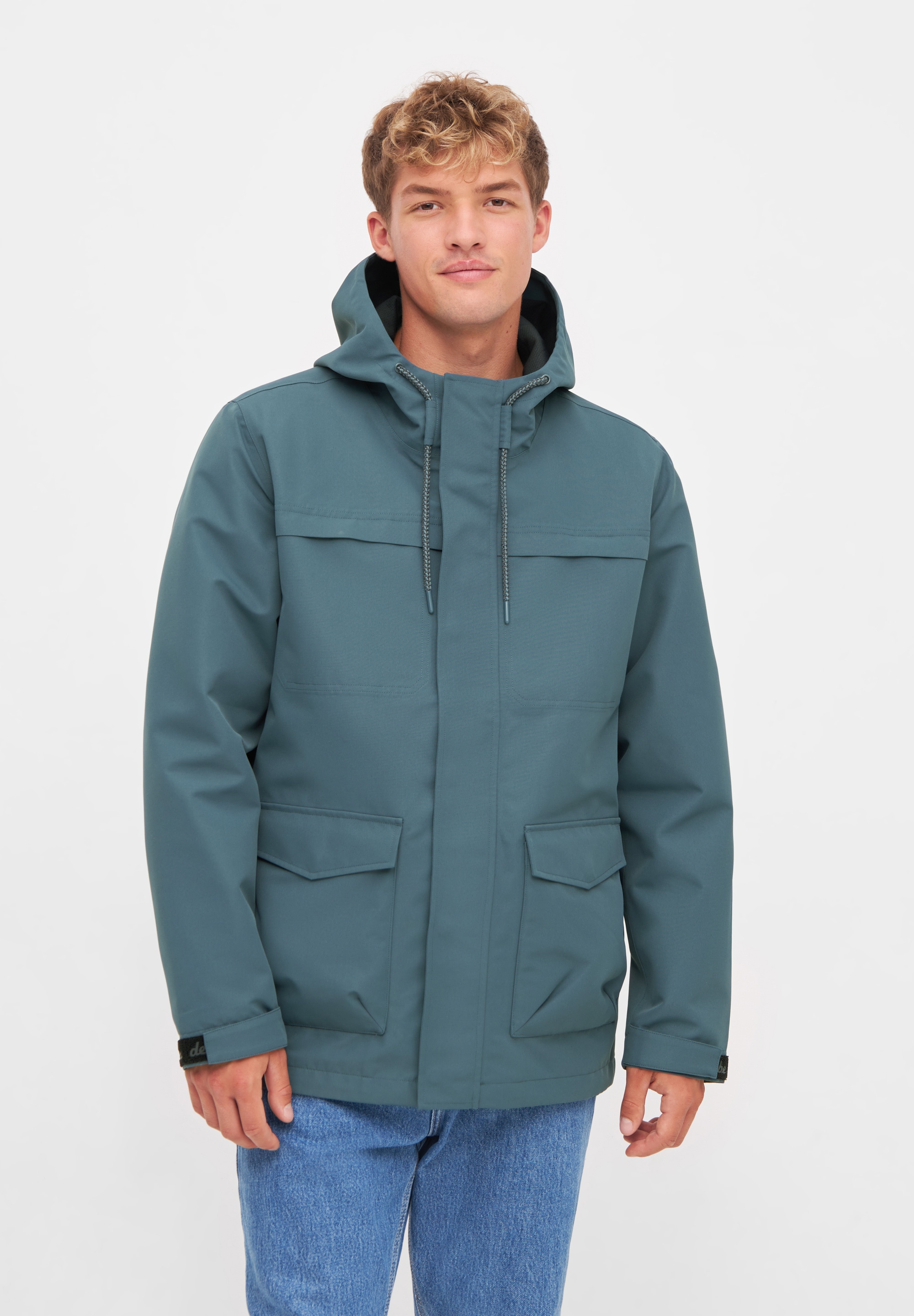 Funktionsjacke DERBE "Phoeby dog", Herren, Gr. S, orion blau_navy, Obermaterial: 100% Polyester; Futter: 100% Polyester, modisch, normal, Langarm Bündchen, Jacken, Hundegadgets, reflektierend, wasserabweisend, winddicht Image
