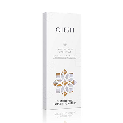 Ojesh Intensive Care Plus Face Serum | Oligo Hyaluronic Acid & Plant Extracts, Face Serum for Finelines, Wrinkles & Dark Spots | Ideal Inclusion to Skin Care Routine 7 Ampoules (0.9% Hyaluronic Acid)
