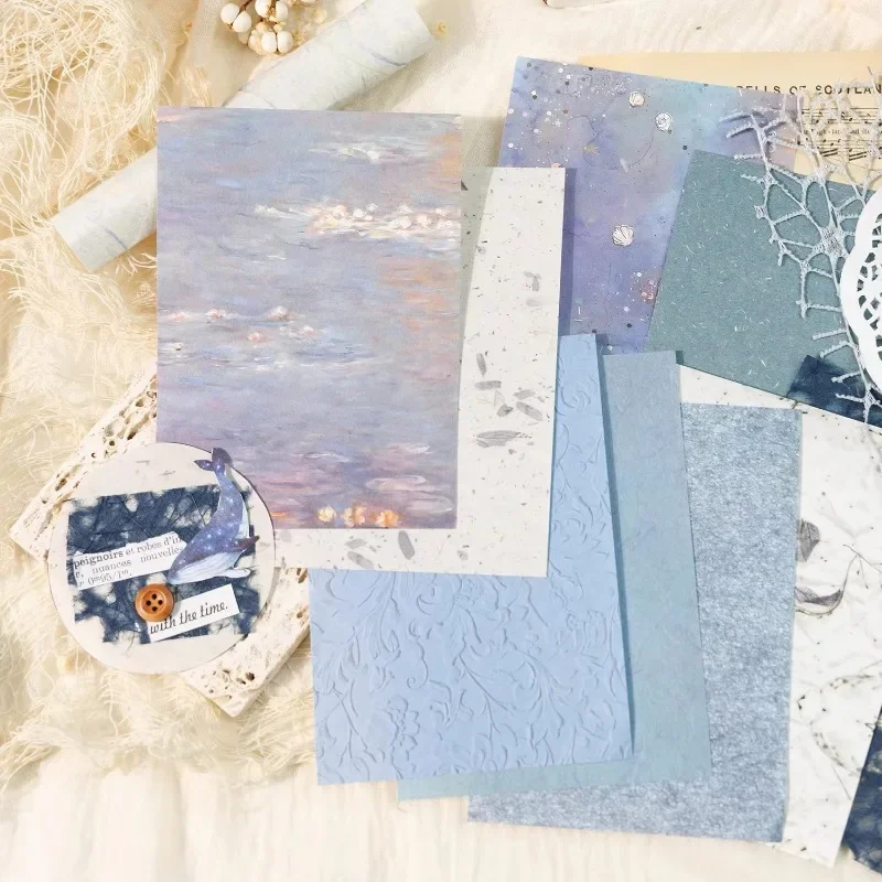 28-teiliges Notizbuch-Set aus Papier, Sammelalbum, Blumensammlung, Material, Hintergrundhandbuch, Vintage-Dekoration, Notizbücher, 176 x 114 mm Image