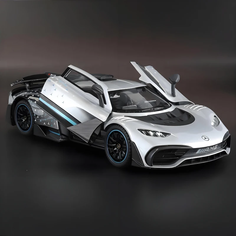 1:18 Mercedes Benz AMG ONE Super Sports Vehicle Alloy Dieacst Modellauto Sound & Light Classic Hobby Collectibles Geburtstagsgeschenke