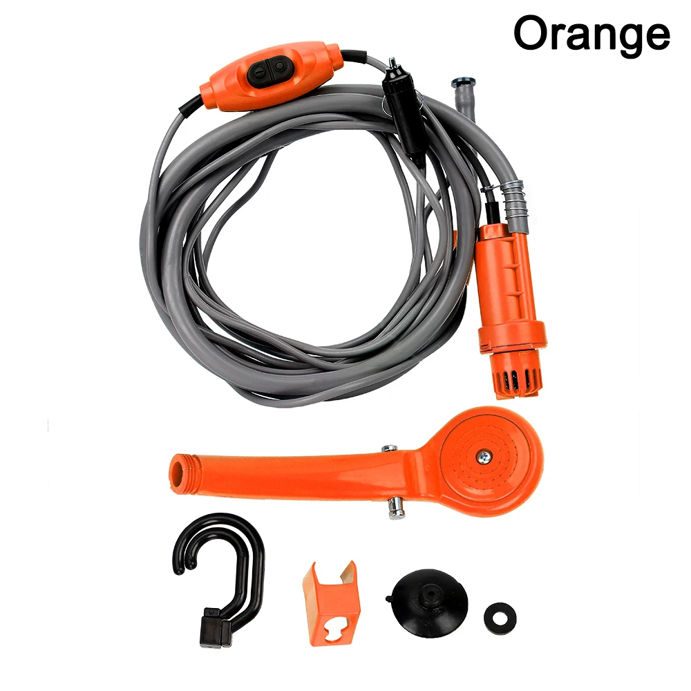 Auto waschanlage Reinigungs werkzeug tragbare Auto dusche Auto wäsche Outdoor Camping Reise dusche Image