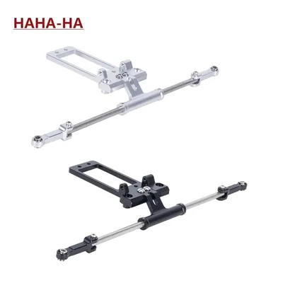BTA Servo Mount with Full Hydraulic Steering Cylinder Kit for 1/10 RC Crawler Vanquish Wraith Axle RR10 SMT10 Roll Cage DIY