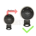 Per Mini CLUBMAN R55 CABRIO R57 COUP R58 ROADSTER R59 COUNTRYMAN R60 PACEMAN R61 Sostituisci l'alloggiamento chiave dell'auto Custodia remota Fob Shell