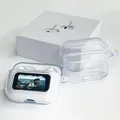 Custodia in silicone trasparente per cuffie A9PRO Custodia protettiva Anti-caduta Custodia per auricolari Bluetooth wireless antipolvere antiurto