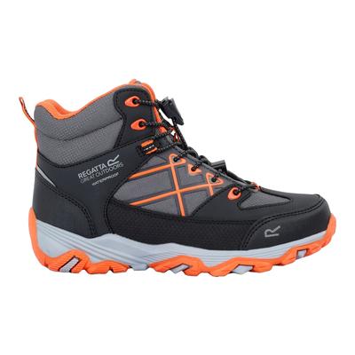 Regatta - Kinder Wanderstiefel "Samaris III" (Schwarz/Leuchtend Orange) Image