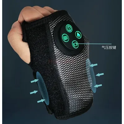 Wrist massager hand joint numbness palm mouse hand hot compress meridian electric hand physiotherapy