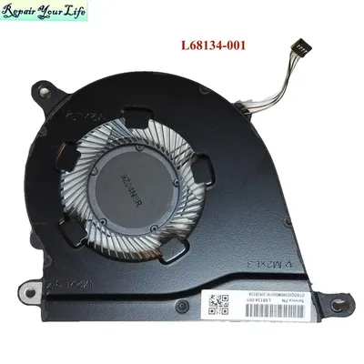 L68134-001 CPU Cooling Fan For HP Pavilion 15-DY 14-DQ TPN-Q221 ND75C07-19A18 L68133 ND55C41-19A19