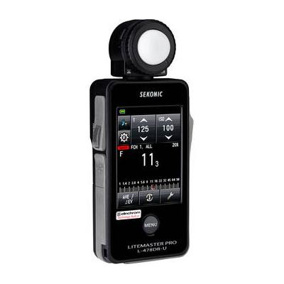 Sekonic Used LiteMaster Pro L-478DR-U-EL Series Light Meter for Elinchrom EL Skyport Sys 401-475