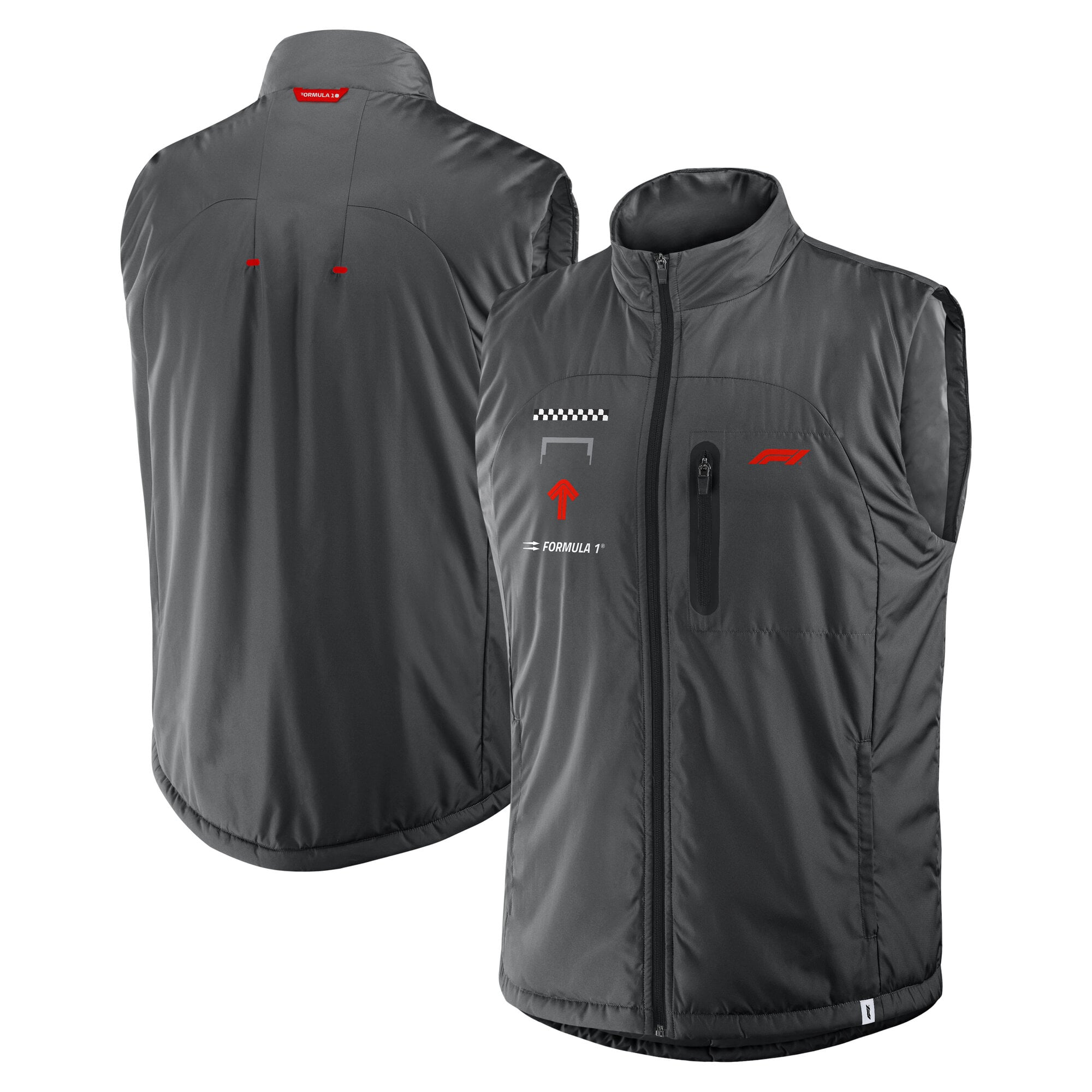 Gilet technique Formule 1 - Dark Shadow - Homme Taille: S