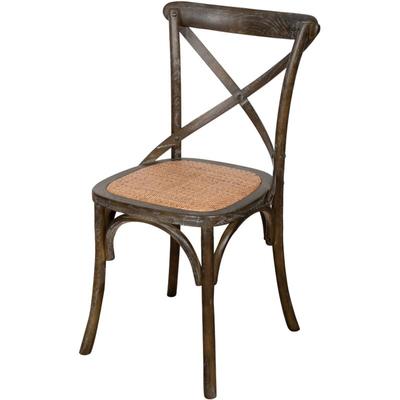 Biscottini - Vintage Thonet Stuhl 50x90x52 cm Rustikaler Holzstuhl Küchen- und Esszimmerstuhl Image
