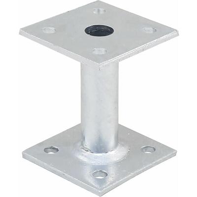 Pfostenträger Holzverbinder, starrer Stützfuß h 100 mm Platten 80x80x5mm - Pitzl Image