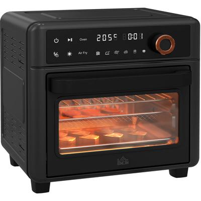 Minibackofen mit Umluft 13L Mini Ofen mit Backblech, Grillrost und Krümelblech, 40 °C-220 °c Image